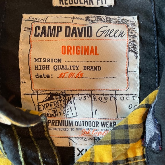 Men’s shirt by Camp David Green Wear XL - Picture 2 of 10